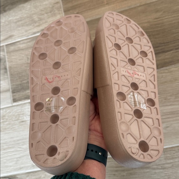 Yellowbox 10 Torrey slide sandals blush shimmer - Picture 6 of 6